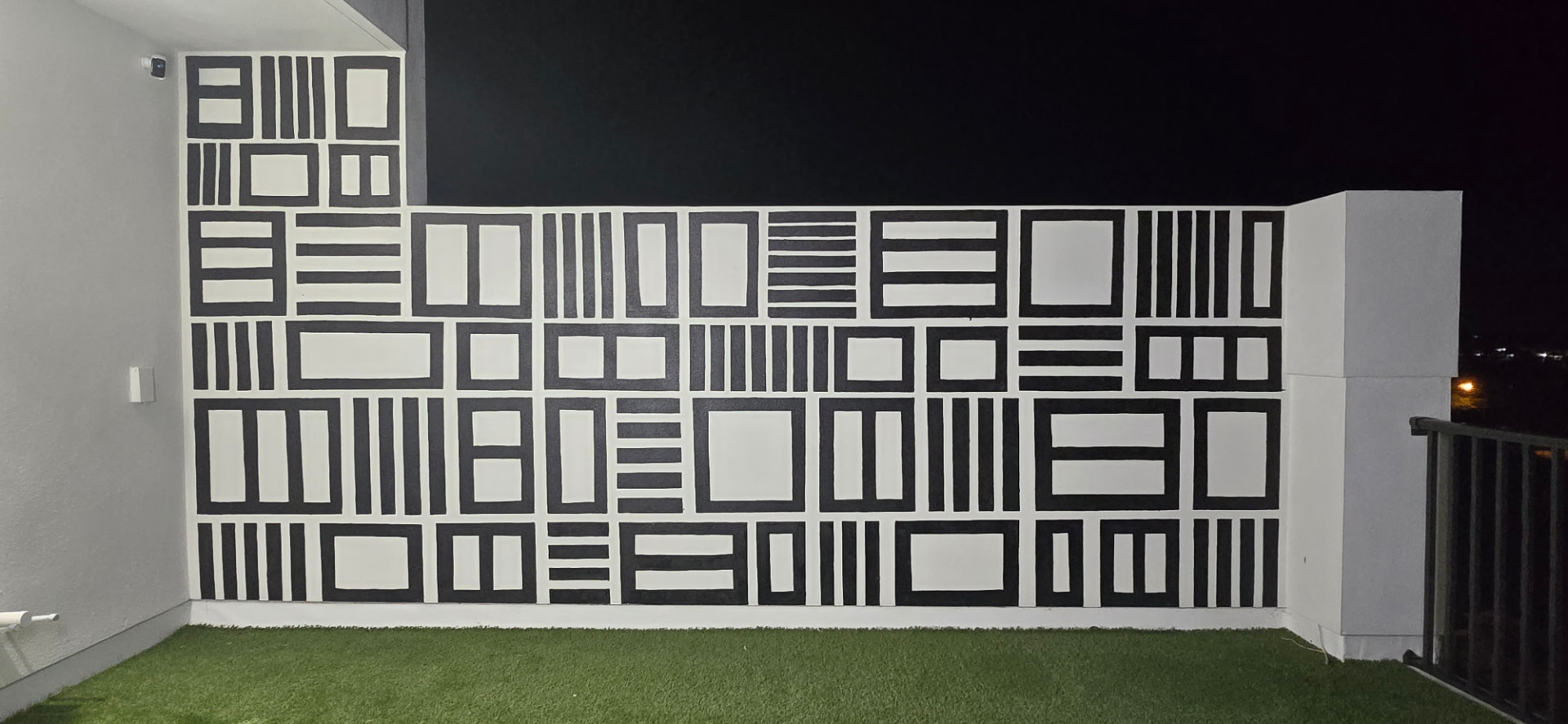 Azul Townhouses · Madeira Beach, Florida — proceso del mural 6