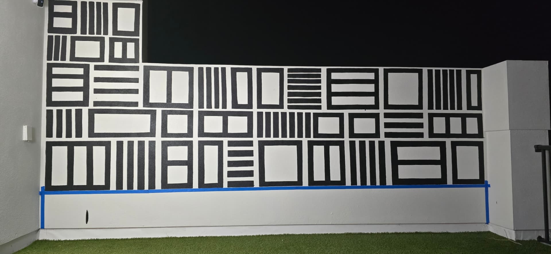 Azul Townhouses · Madeira Beach, Florida — proceso del mural 5