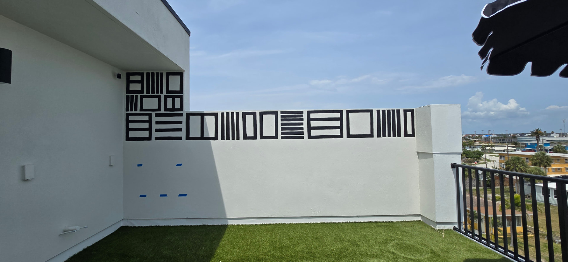 Azul Townhouses · Madeira Beach, Florida — proceso del mural 3